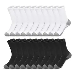 EINICIO - 10 Pares Calcetines Para Hombre Y Mujer Antideslizantes