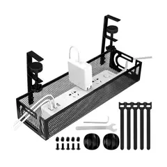 OFERTABKN - Organizador De Cables Escritorio Bandeja Rejilla Sin Taladro