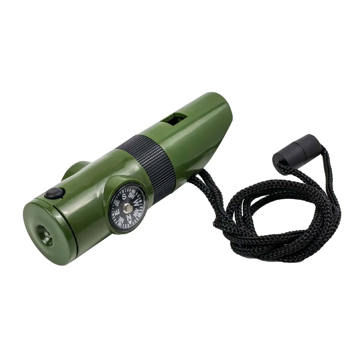 OFERTABKN - Silbato Brujula 7 En 1 Lupa Militar Multifuncion Emergencia