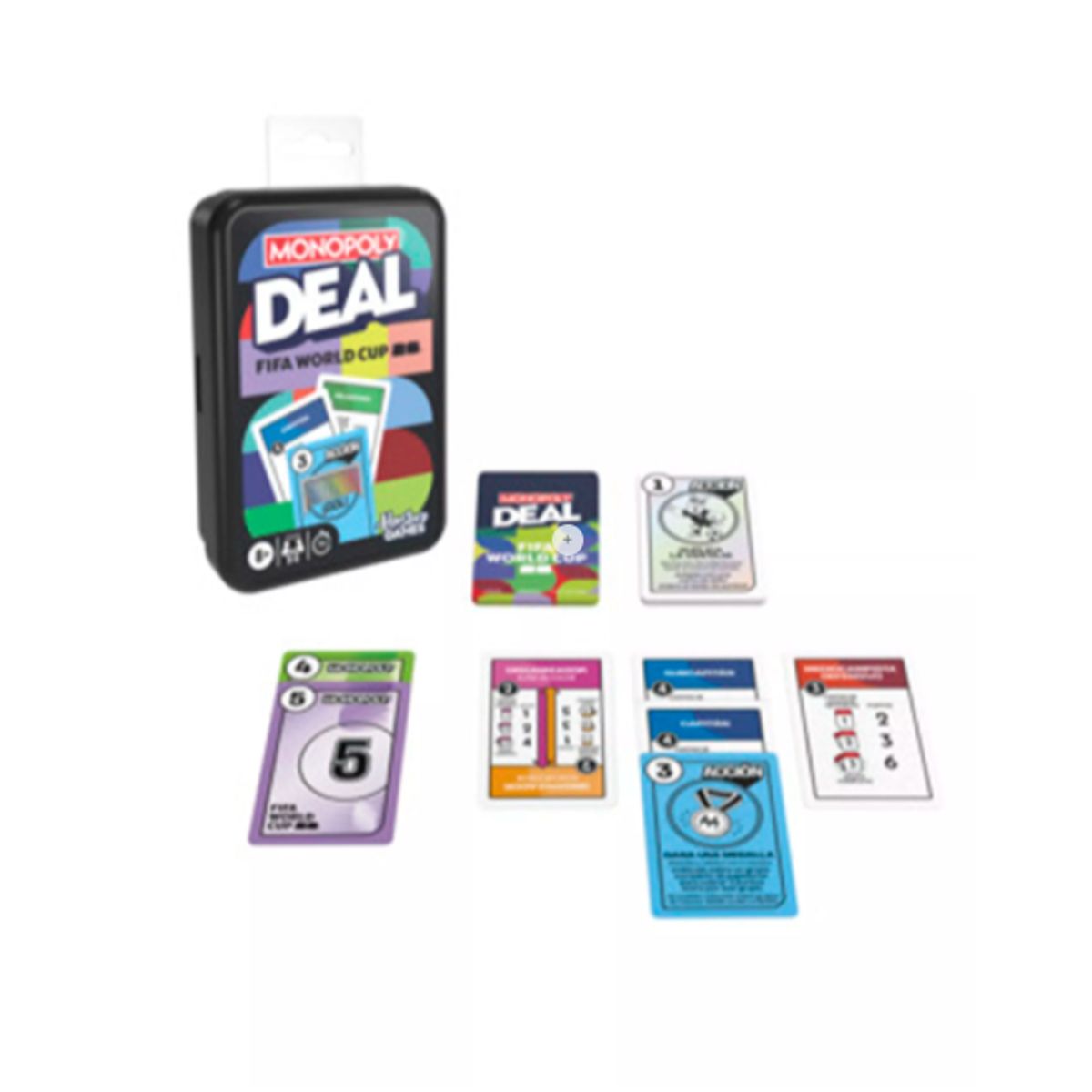 HASBRO - Monopoly Deal Fifa De Cartas En Español Nuevo - Hasbro