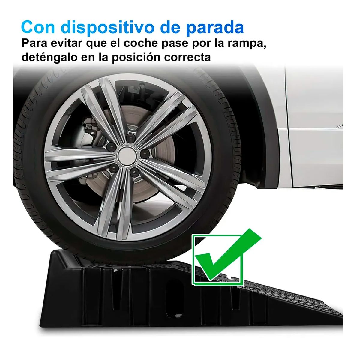 OFERTABKN - Rampas Automóviles Capacidad 3000kg Pack De 2 Unidades