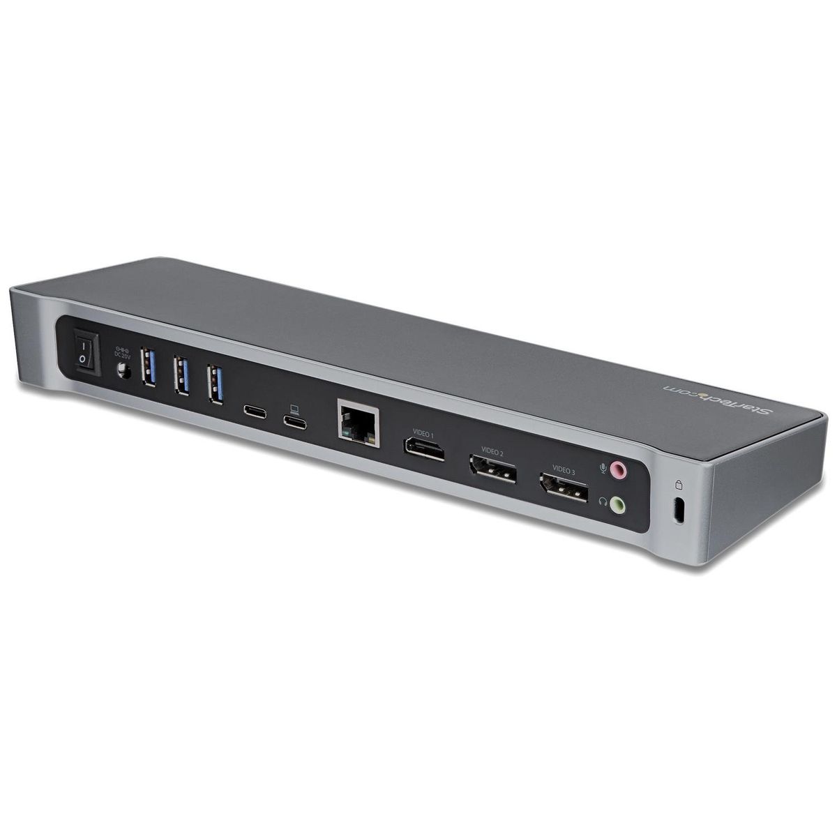 STARTECH - Docking Station USB-C StarTech Triple 4K PD 100W HDMI DP