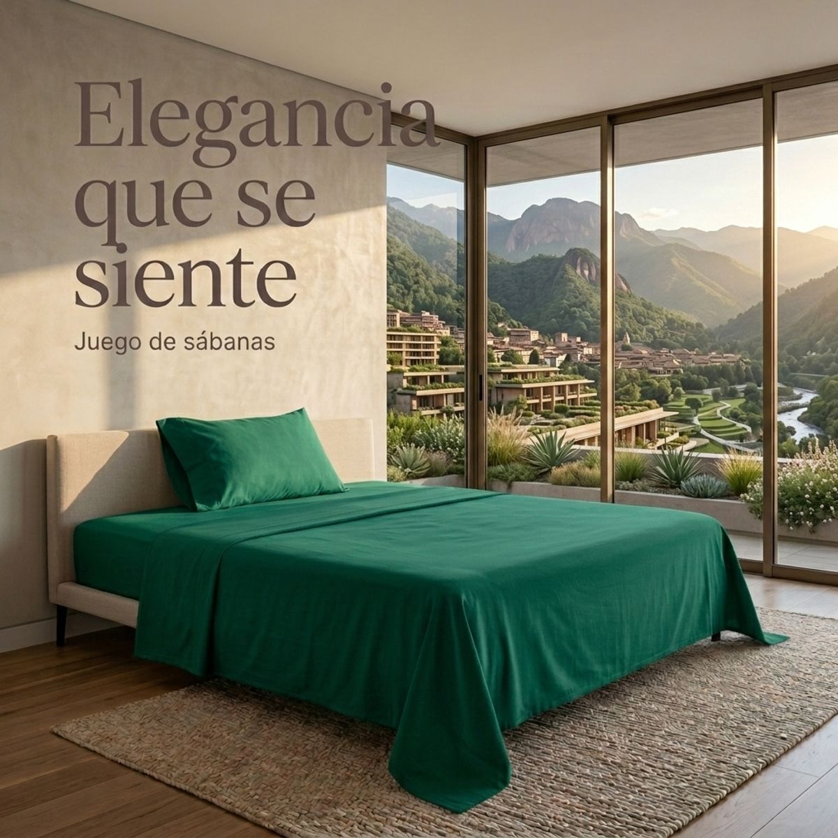 ARMONIA - Juego Sábanas 800 Hilos 1.0 Plazas 669 Calidad Premium