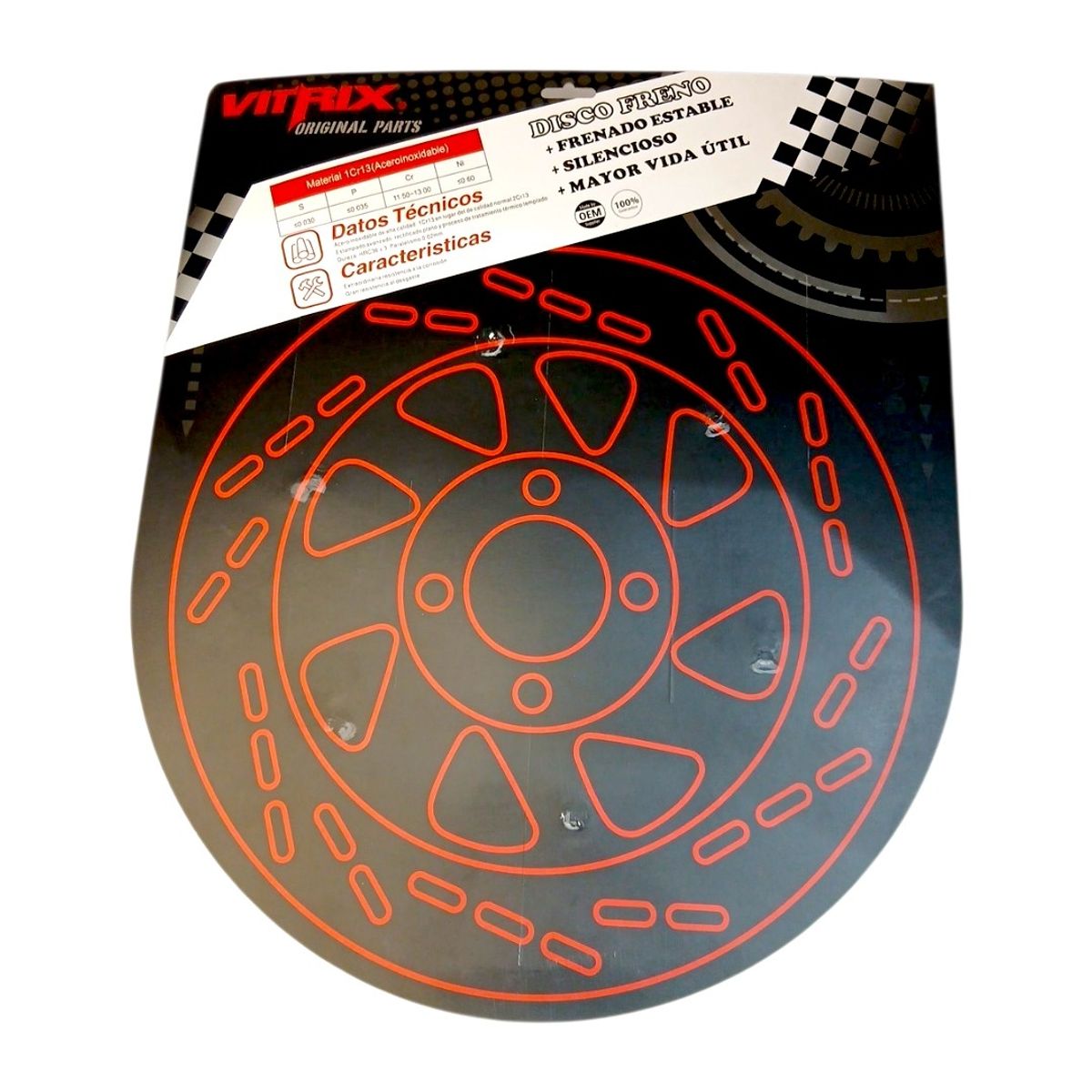 GENERICO - DISCO FRENO DELANTERO FZ-250/YZF-R3/MT-03/FZ 3.0 VITRIX