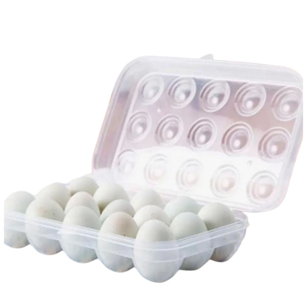 GENERICO - Bandeja Contenedor 24 Huevos Porta Huevos Refrigerador