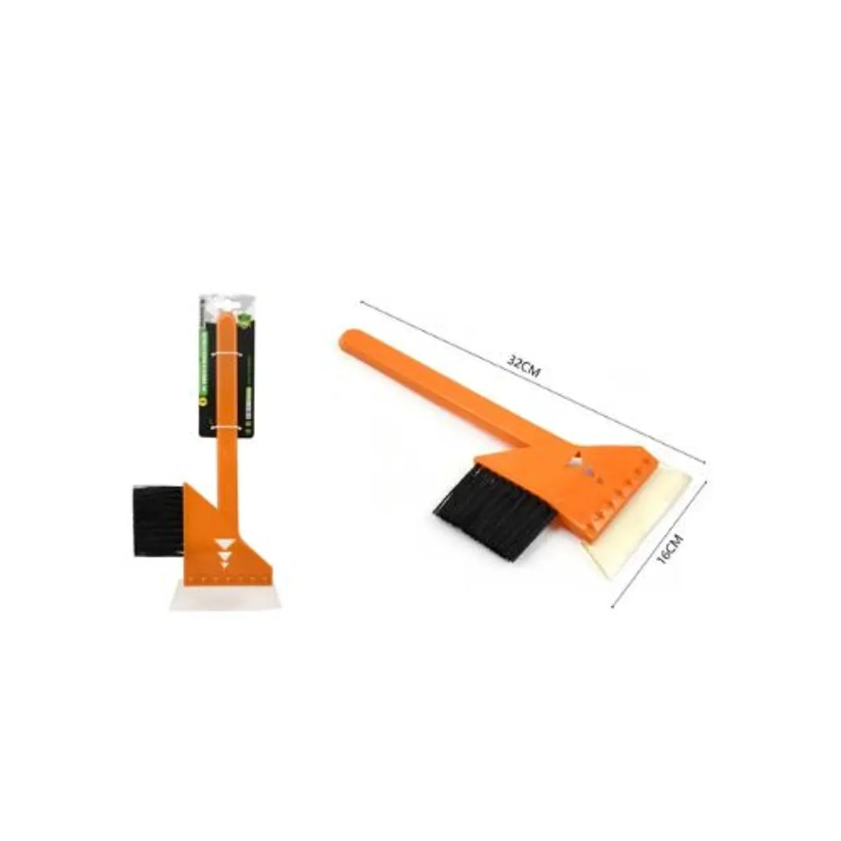 GENERICO - LIMPIADOR DE VENTANAS PARA AUTO 2 EN 1 32CM