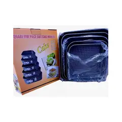 GENERICO - Set De 5 Moldes Desmontable Reposteria Moldes Para Tortas
