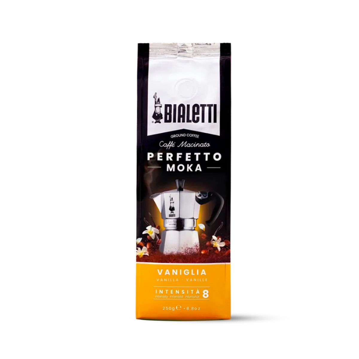 BIALETTI - Café Molido Perfetto Moka Vainilla 250grs Bialetti