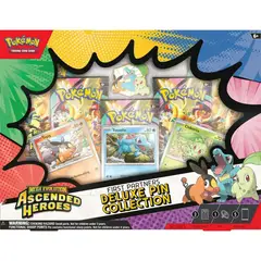 POKEMON - CARTA FIRST PARTNERS DELUXE PIN ASCENDED HEROES INGLES