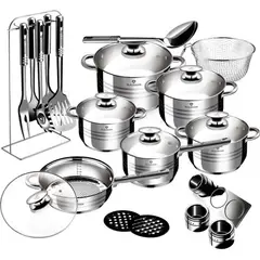 BLAUMANN - BATERIA DE COCINA 27 PZS ACERO INOXIDABLE GOURMET COLLECTION
