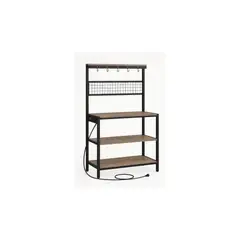 GENERICO - Estante Acero Vintage Rack Organizador Metal Multifuncional