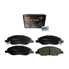 GENERICO - Pastillas de freno Delanteras Nissan Note 1.51.6 2009-2012 Senfineco Alemanas