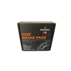 GENERICO - Pastillas de freno Delanteras Renault Fluence 1.5 2010-2018 Senfineco Alemanas