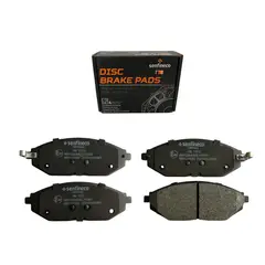 GENERICO - Pastillas de freno Delanteras Chevrolet Spark Gt 1.2 2010-2017 Senfineco Alemanas