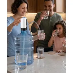 GENERICO - Dispensador de Agua Eléctrico Recargable USB Portátil1