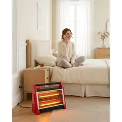 GENERICO - Estufa Calefactor De Cuarzo Kendal Kc-160as 1600w