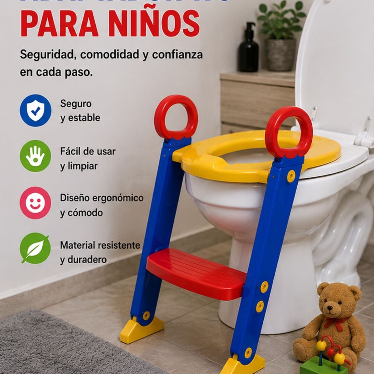 Adaptador WC para niños, marca MOVI - Foto Principal