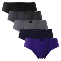 Pack De 5 Slip Algodón Hombre