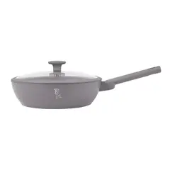 BERLINGER HAUS - WOK CON TAPA ANTIADHERENTE 28 CM TAUPE COLLECTION 3,2 LTS