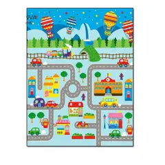 GENERICO - Alfombra Infantil Nino Autopista Bebe Juguete Diseno Ciudad BELUG