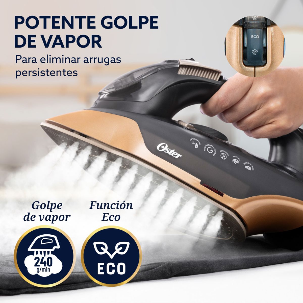 OSTER - Plancha De Vapor Oster Pressxpress S9000 Gcstpx9001