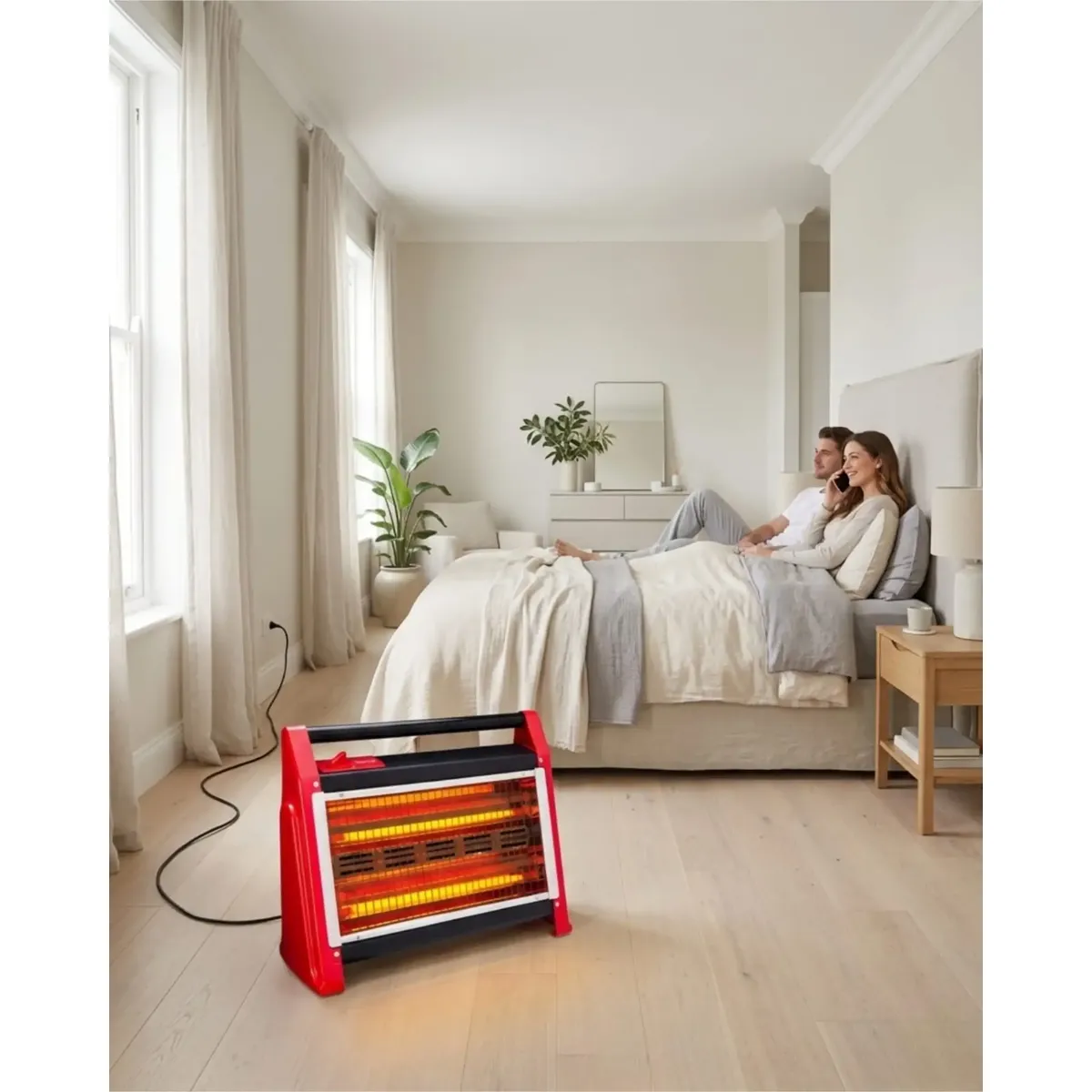 GENERICO - Calefactor Electrico Kendal Kc-160as Cuarzo 1600w