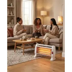 GENERICO - Calefactor De Cuarzo Kendal Kc-1200 de 1200 watts