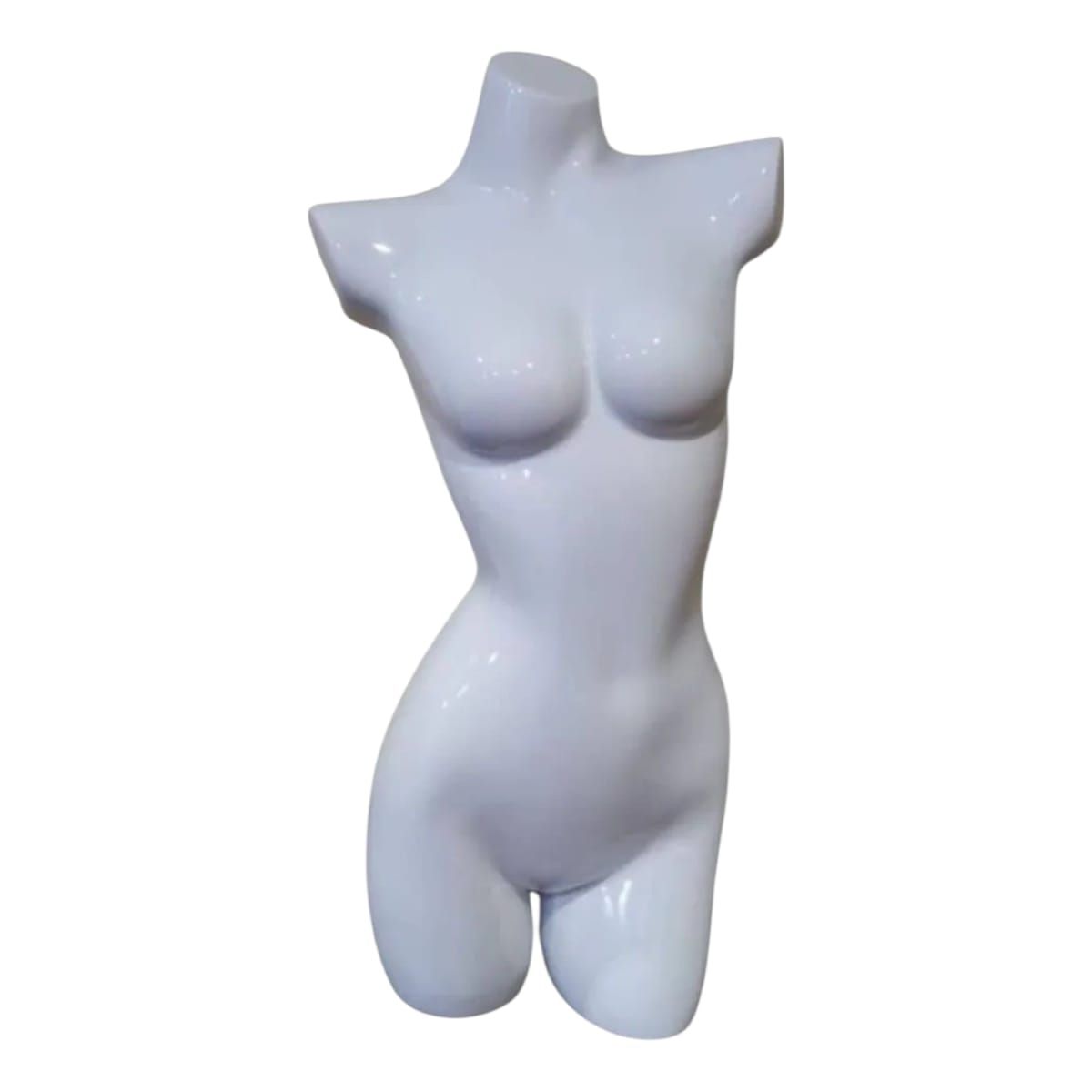GENERICO - Torso Maniqui de Cadera  Blanco de Dama