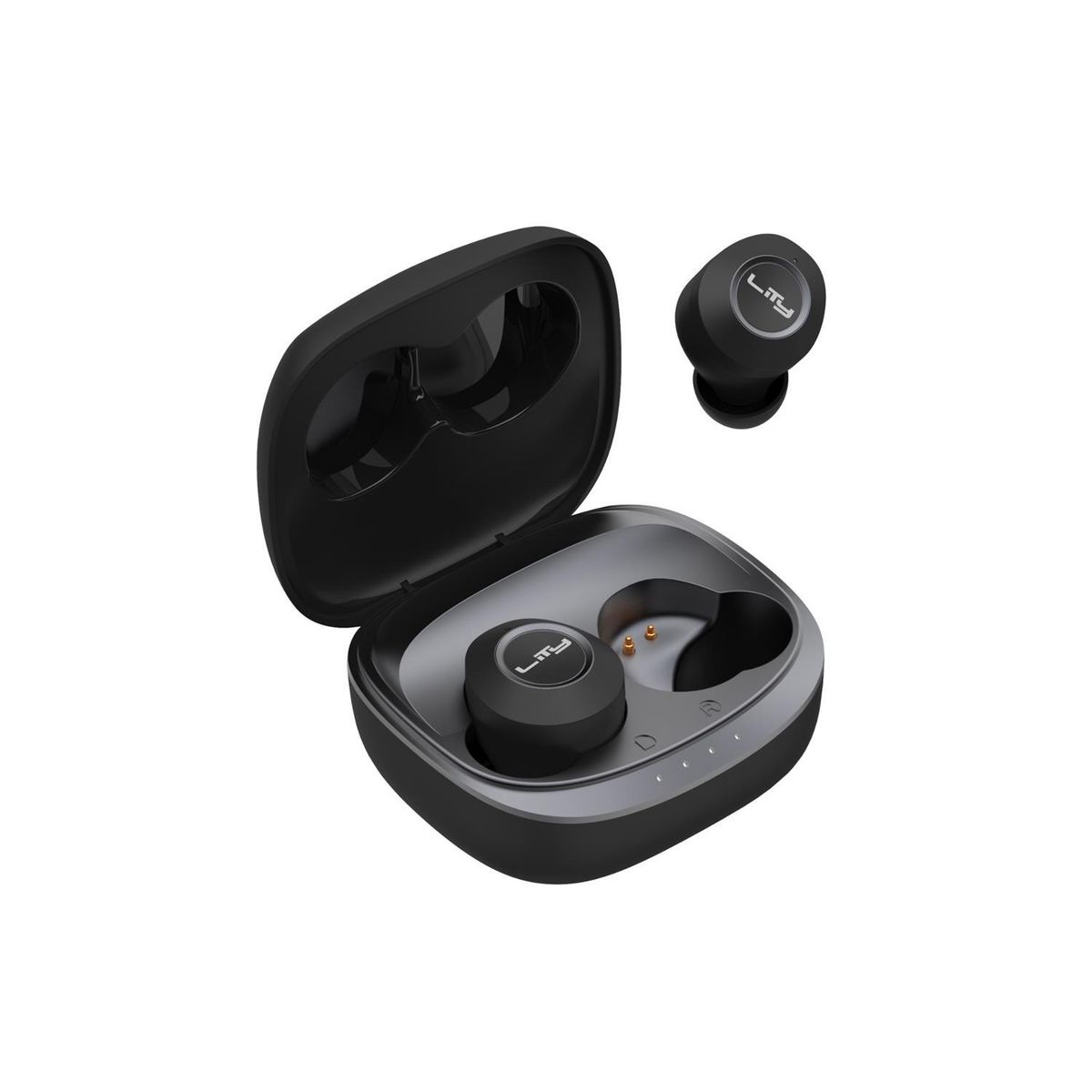 LITY - Audífonos Inalámbricos TWS Bluetooth Negro T14P Lity