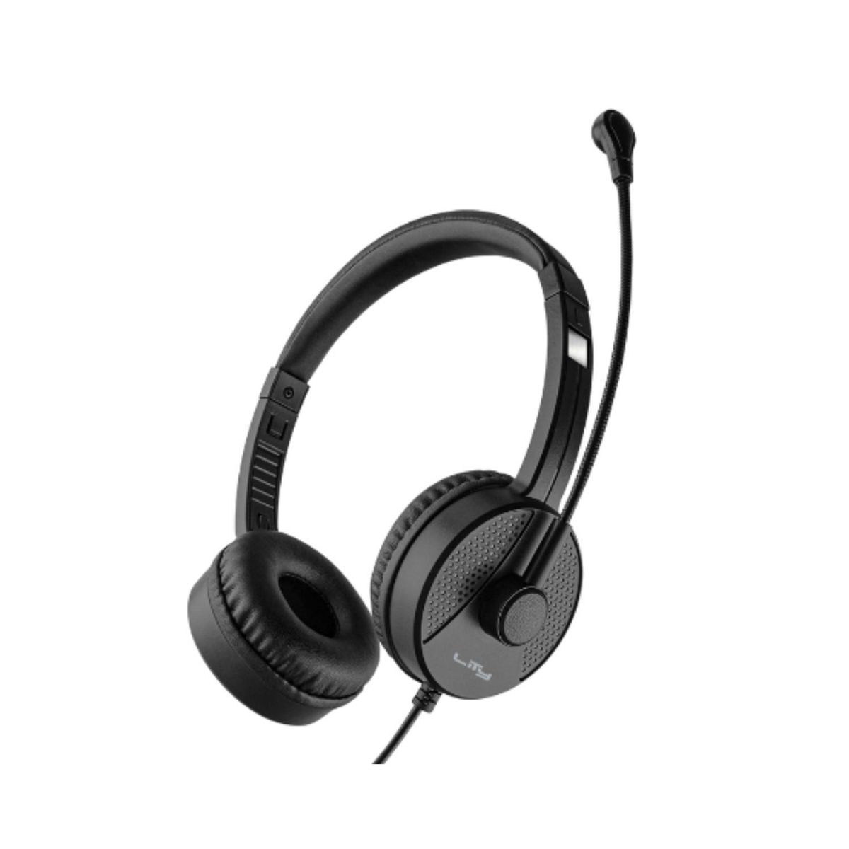 LITY - Audífonos con Cable USB-C con Micrófono Negro HC11P Lity