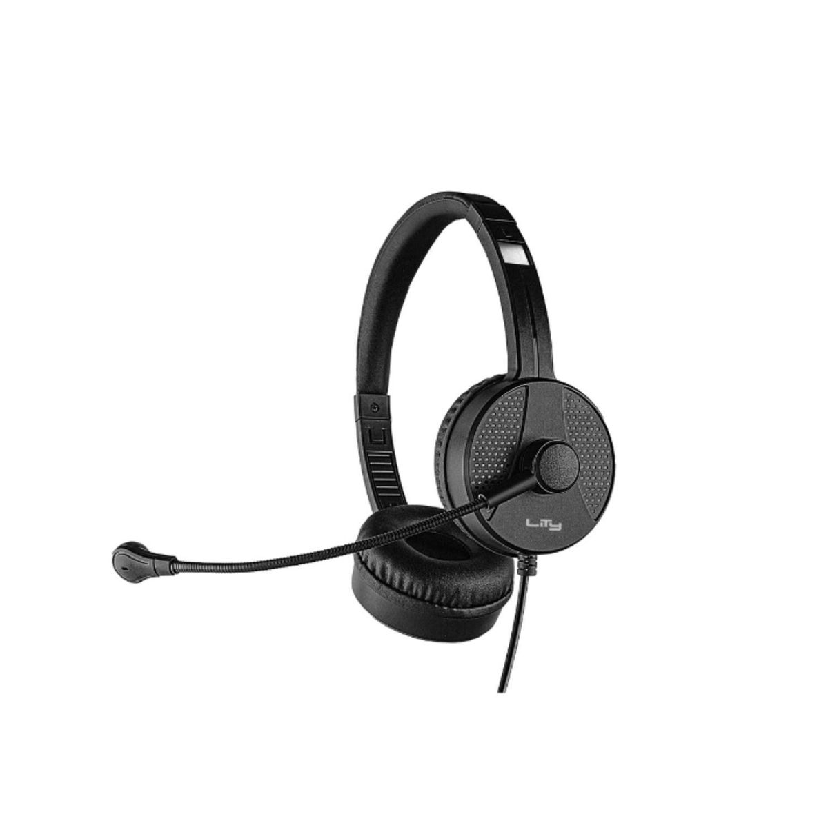 LITY - Audífonos con Cable USB-C con Micrófono Negro HC11P Lity