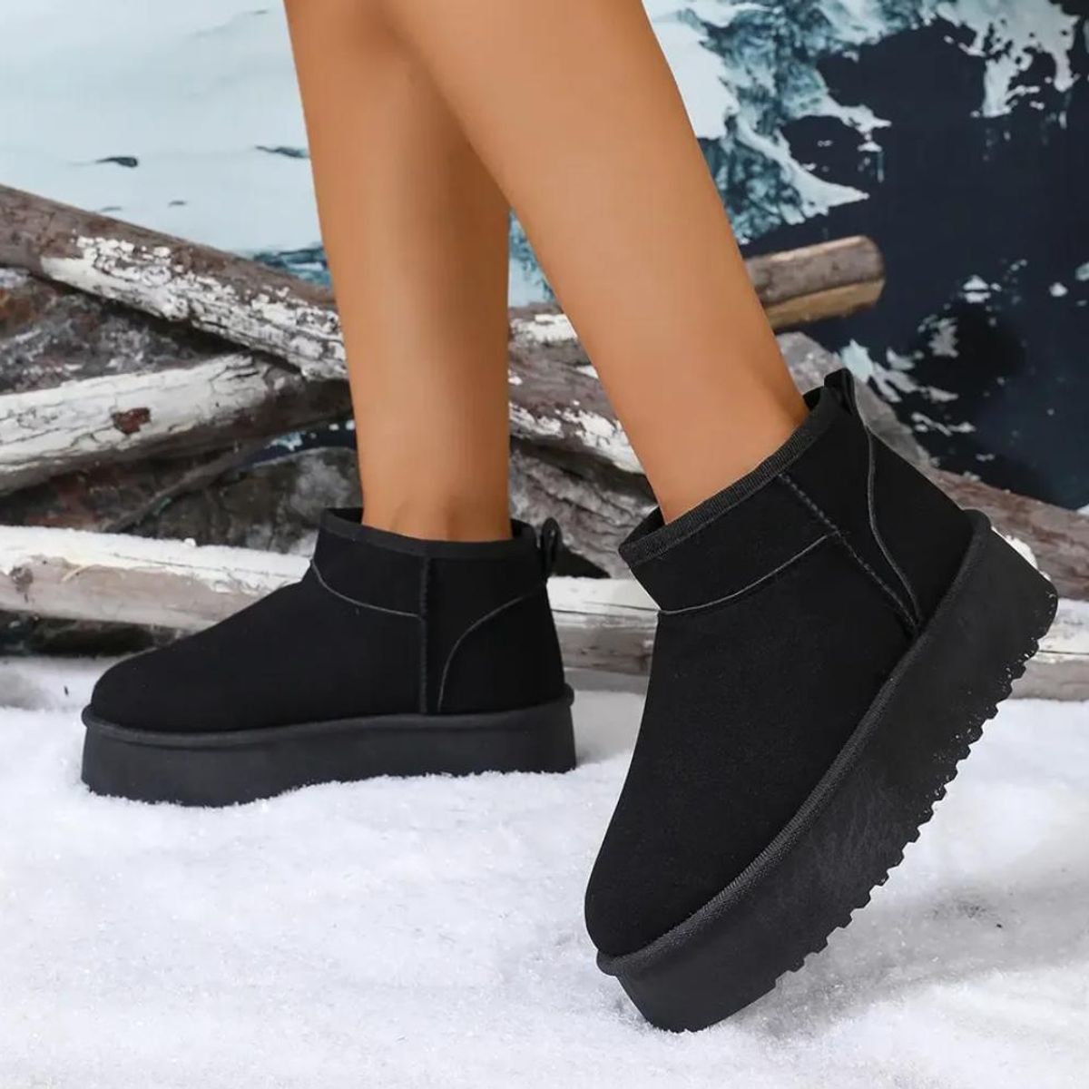 BLUE MOON - BOTAS DE MUJER CON CHIPORRO  IMPERMEBLE JUVENIL