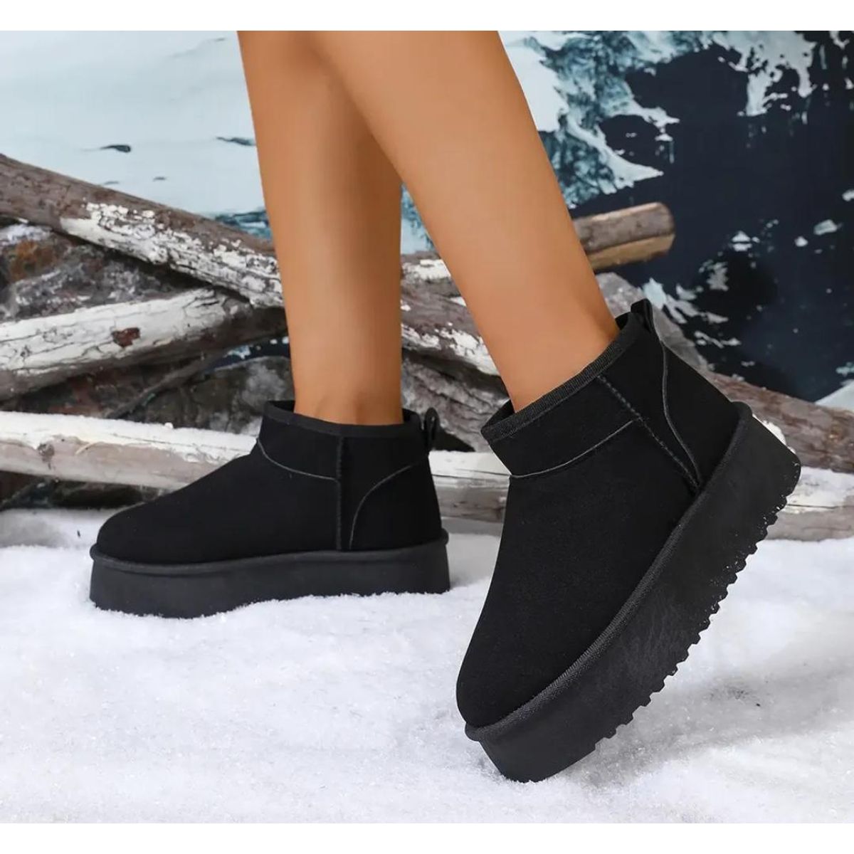 BLUE MOON - BOTAS DE MUJER CON CHIPORRO  IMPERMEBLE JUVENIL