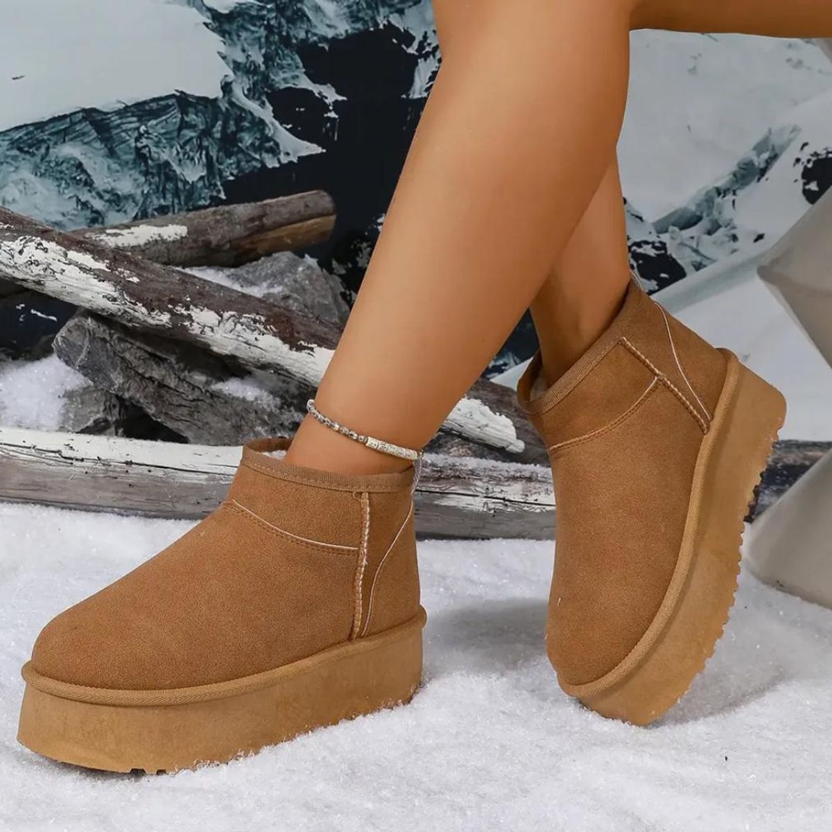 BLUE MOON - BOTAS DE MUJER CON CHIPORRO  IMPERMEBLE
