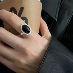 GENERICO - Anillo Sello De Medianoche De Aleación