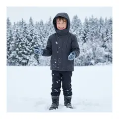 EKOL TACTICA MILITAR - Chaqueta Térmica Softshell para Niños Impermeable y Cortavientos