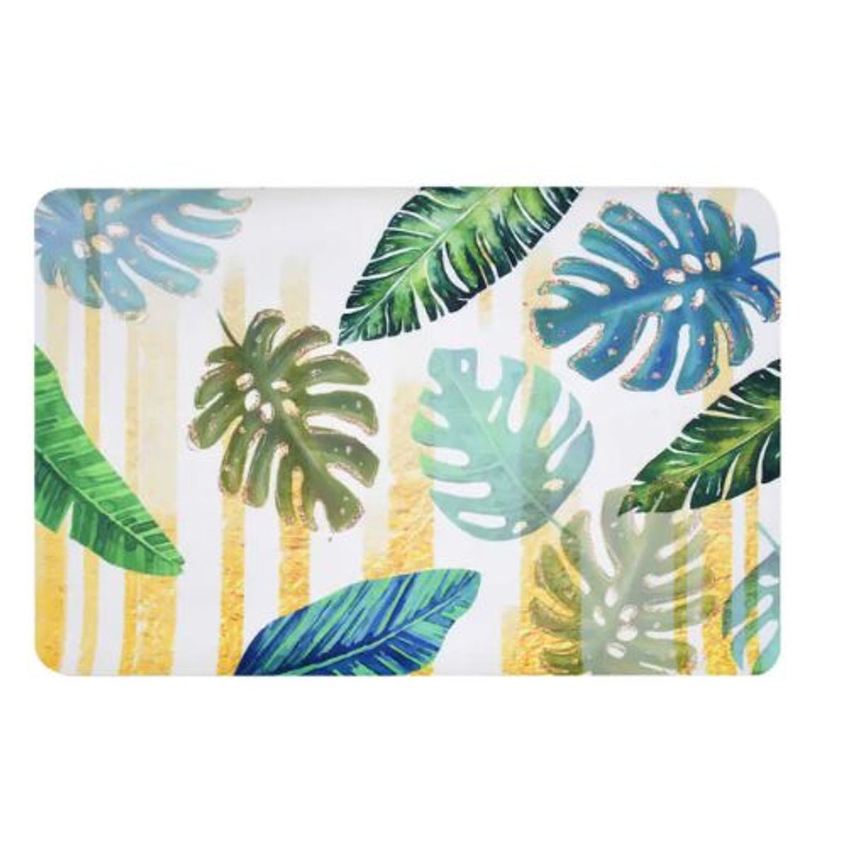 GENERICO - Tapete Antideslizante de PVC 30x45cm Estampado Verde