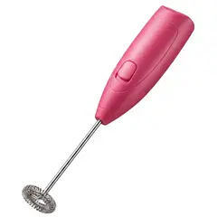 GENERICO - Mini Batidor de Leche Rosa