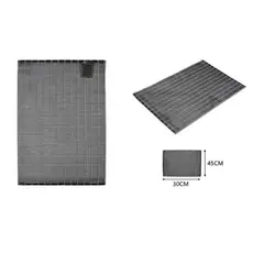 GENERICO - MANTEL INDIVIDUAL 30X45CM GRIS OSCURO
