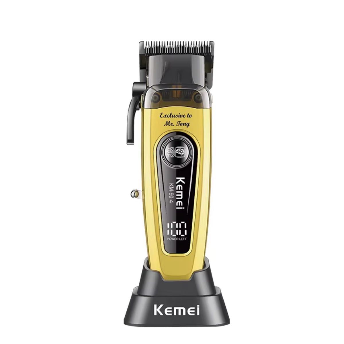 KEMEI - Cortadora De Pelo Kemei Km904 Profesional 11.500rpm Dorado
