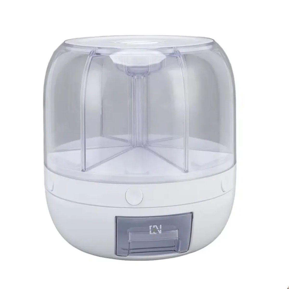 GENERICO - Dispensador De Granos Redondo Giratorio Multiuso Cocina BELUG