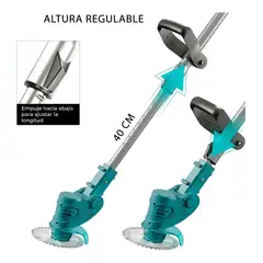 MOVI - SET DE JARDIN 3 EN 1, CORTADORA DE CESPED, TIJERA PODAR Y MINI MOTOSIERRA