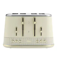 OSTER - Tostador de Pan Premium 4 Rebanadas TSSTMNOM4S-052