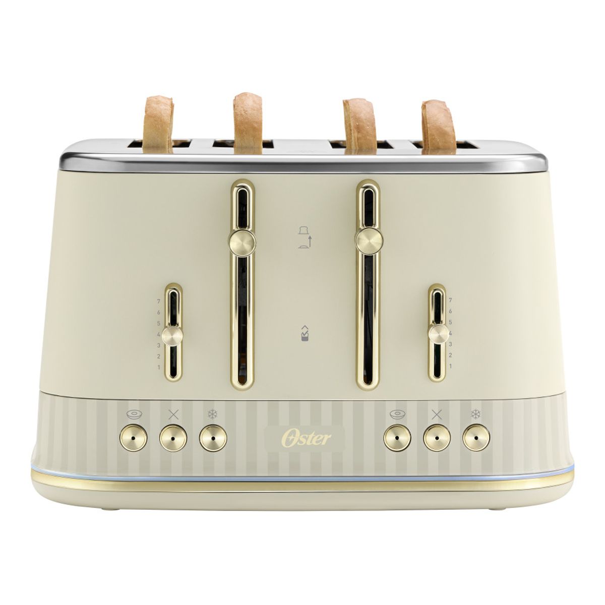 OSTER - Tostador de Pan Premium Oster 4 Rebanadas TSSTMNOM4S-052