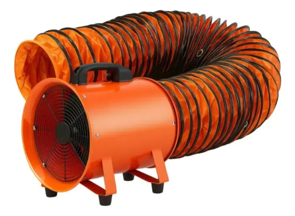 GENERICO Extractor Aire Industrial 12 Pulgadas + Ducto Flexible 10mts