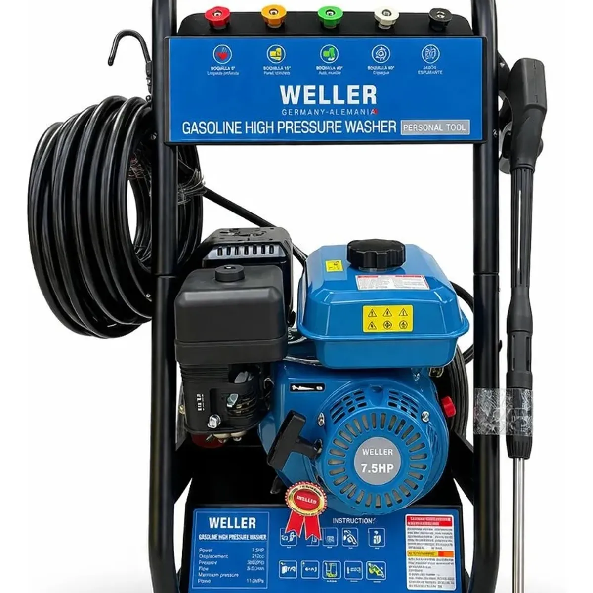 GENERICO - Hidrolavadora Bencinera Weller Industrial 3600psi Japón
