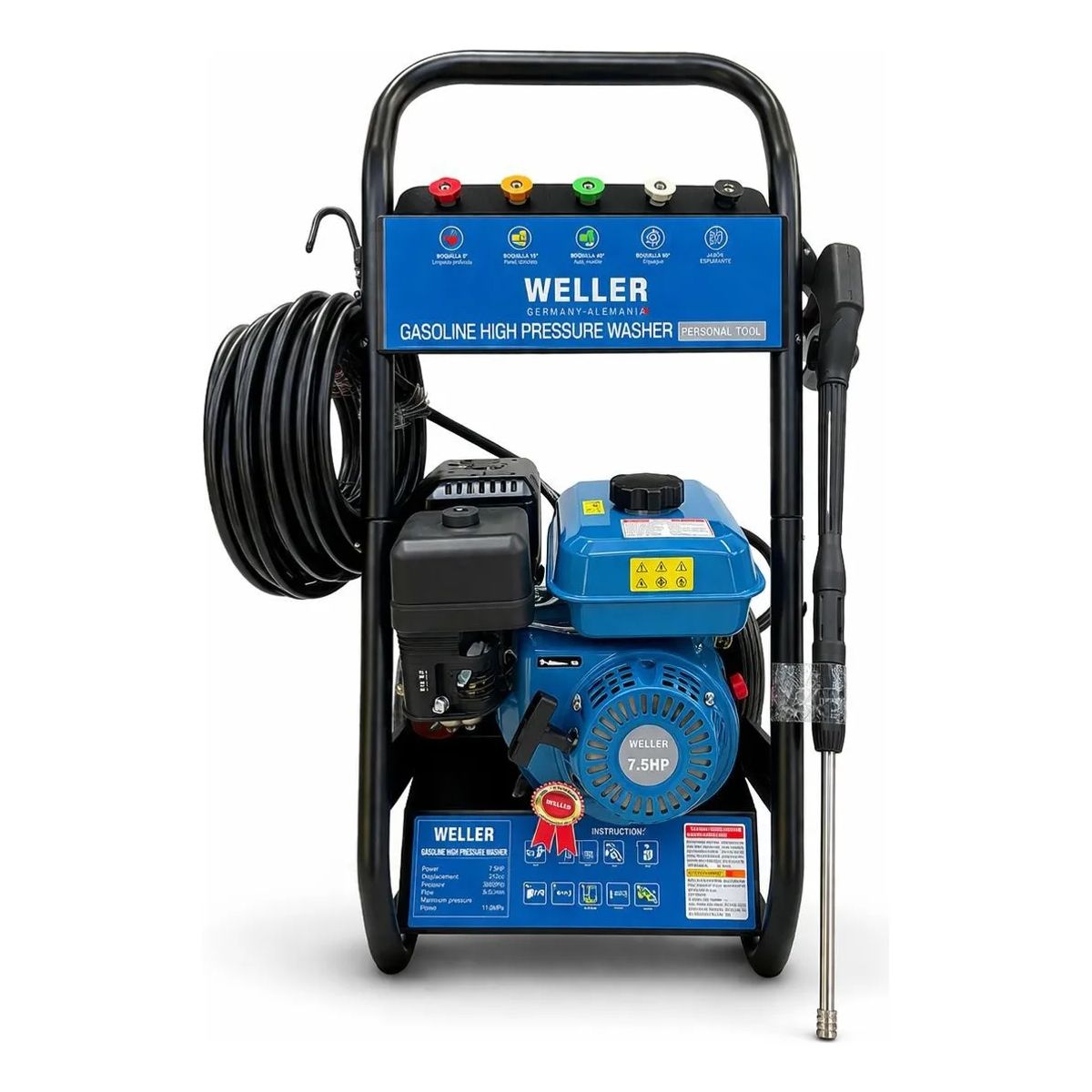 GENERICO - Hidrolavadora Bencinera Weller Industrial 3600psi Japón