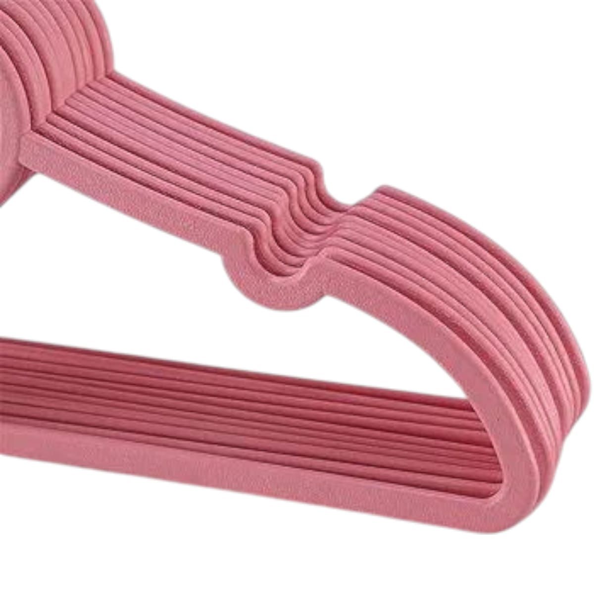 GENERICO - Pack 10 Colgadores de Plastico para Ropa de Niño 28cm