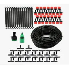 GENERICO - Kit Riego Automático Por Goteo Aspersor Macetas Cerco Balcón