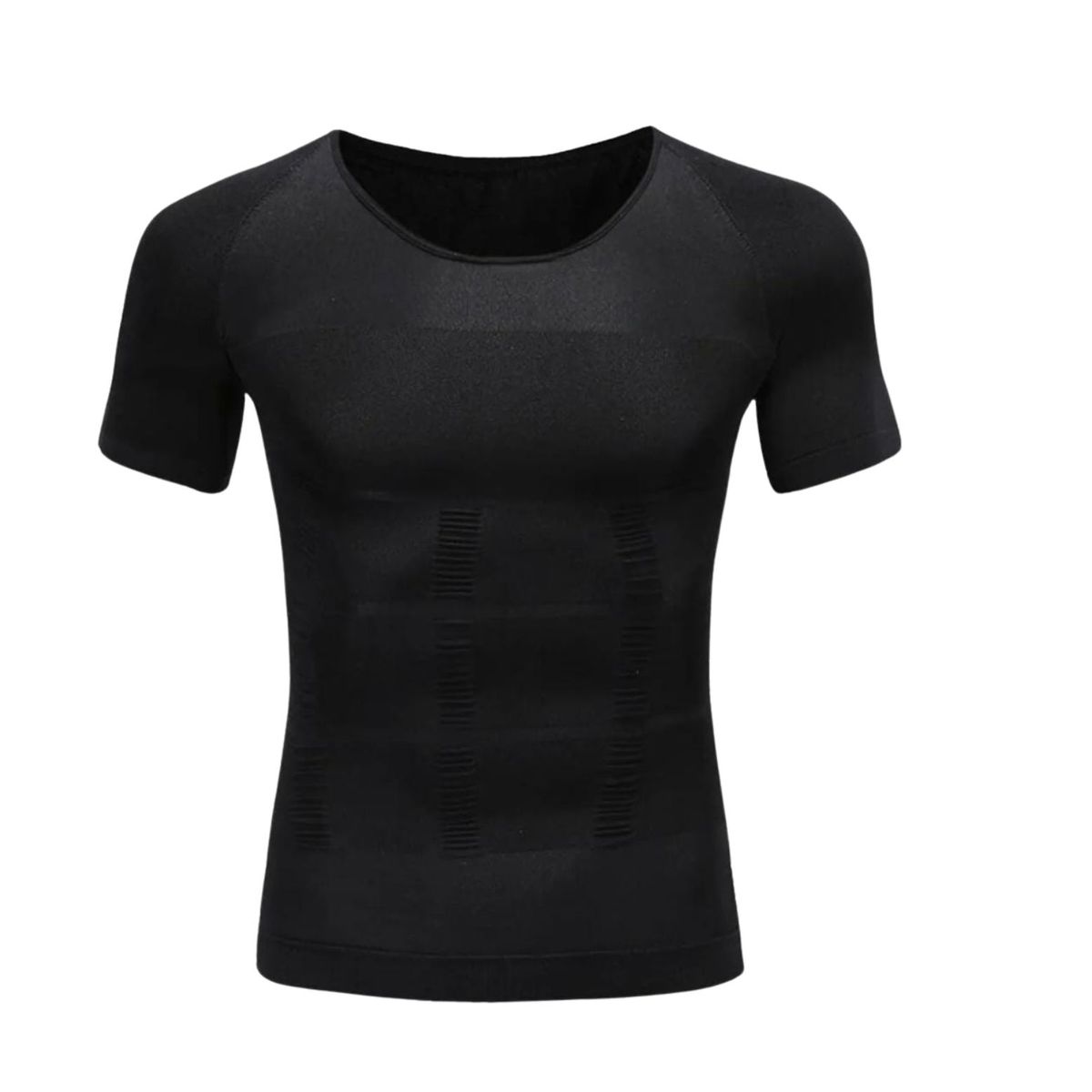 GENERICO - Poleras Compresion Hombre Faja Polera Reductora Hombre Manga